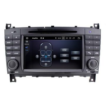 TAFFIO Für Mercedes Benz W463 W203 7" Touch Android Autoradio GPS CarPlay Einbau-Navigationsgerät