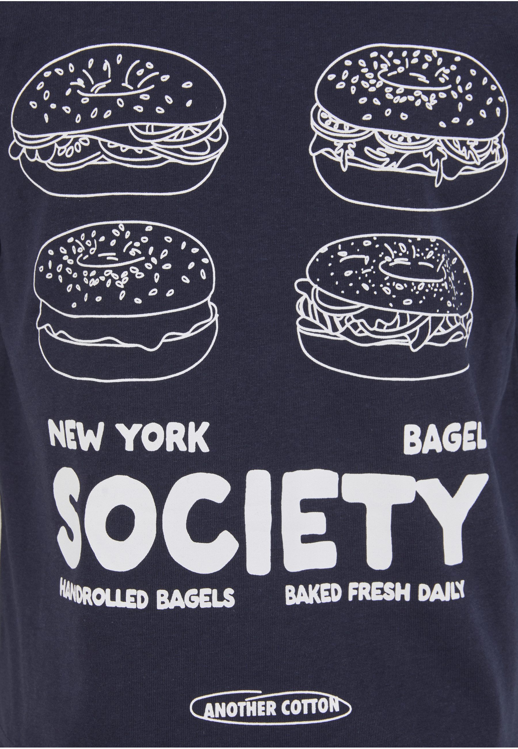 Another Cotton Lab T-Shirt Another Cotton Lab Bagel Society Oversized T-Shirt (1-tlg)