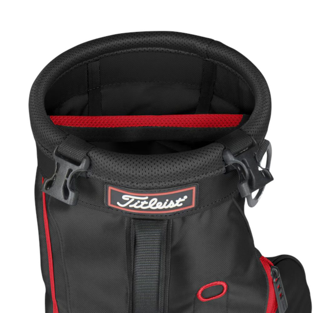 Titleist Tragetasche Titleist Carry Bag Schwarz/Rot