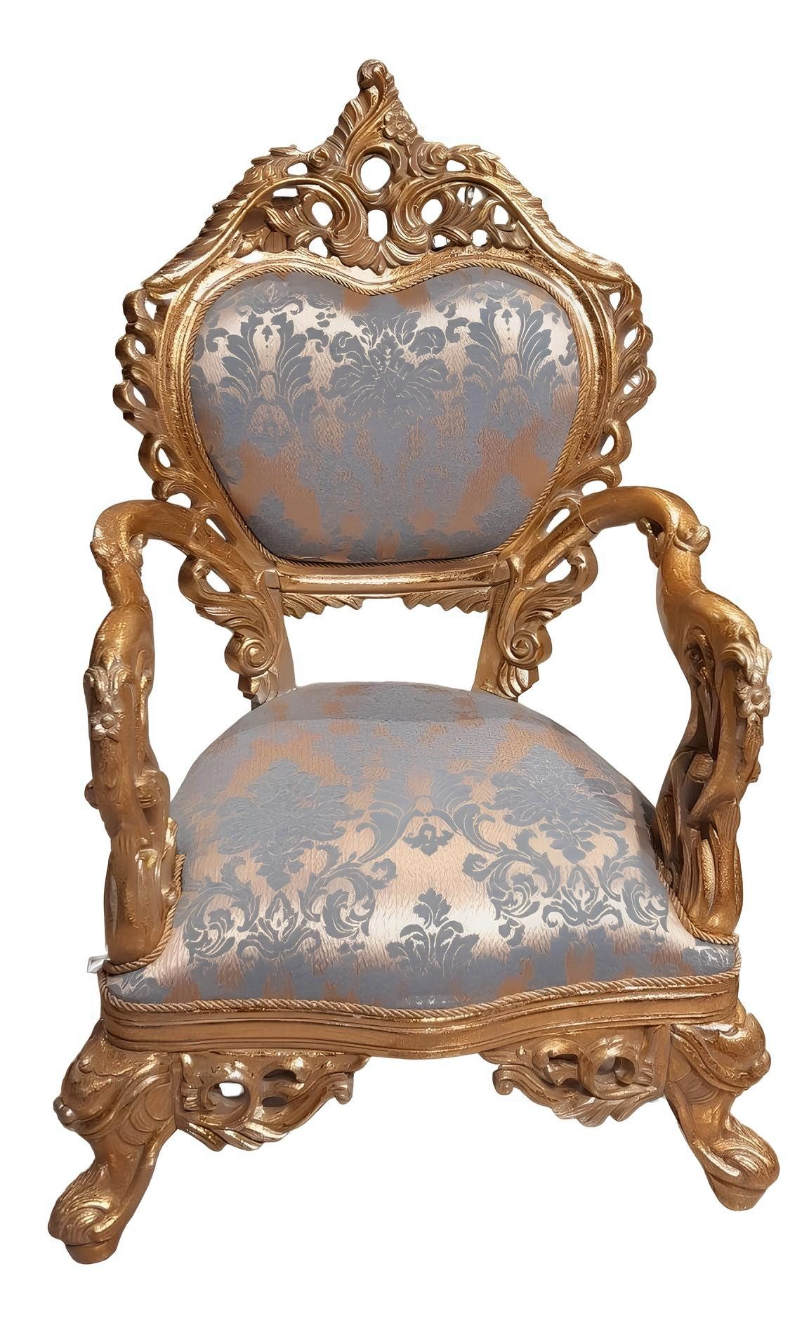 Xlmoebel Sessel Barock Sessel Einsitzer Couch Französischer Stil Stuhl, Hergestellt in Europa