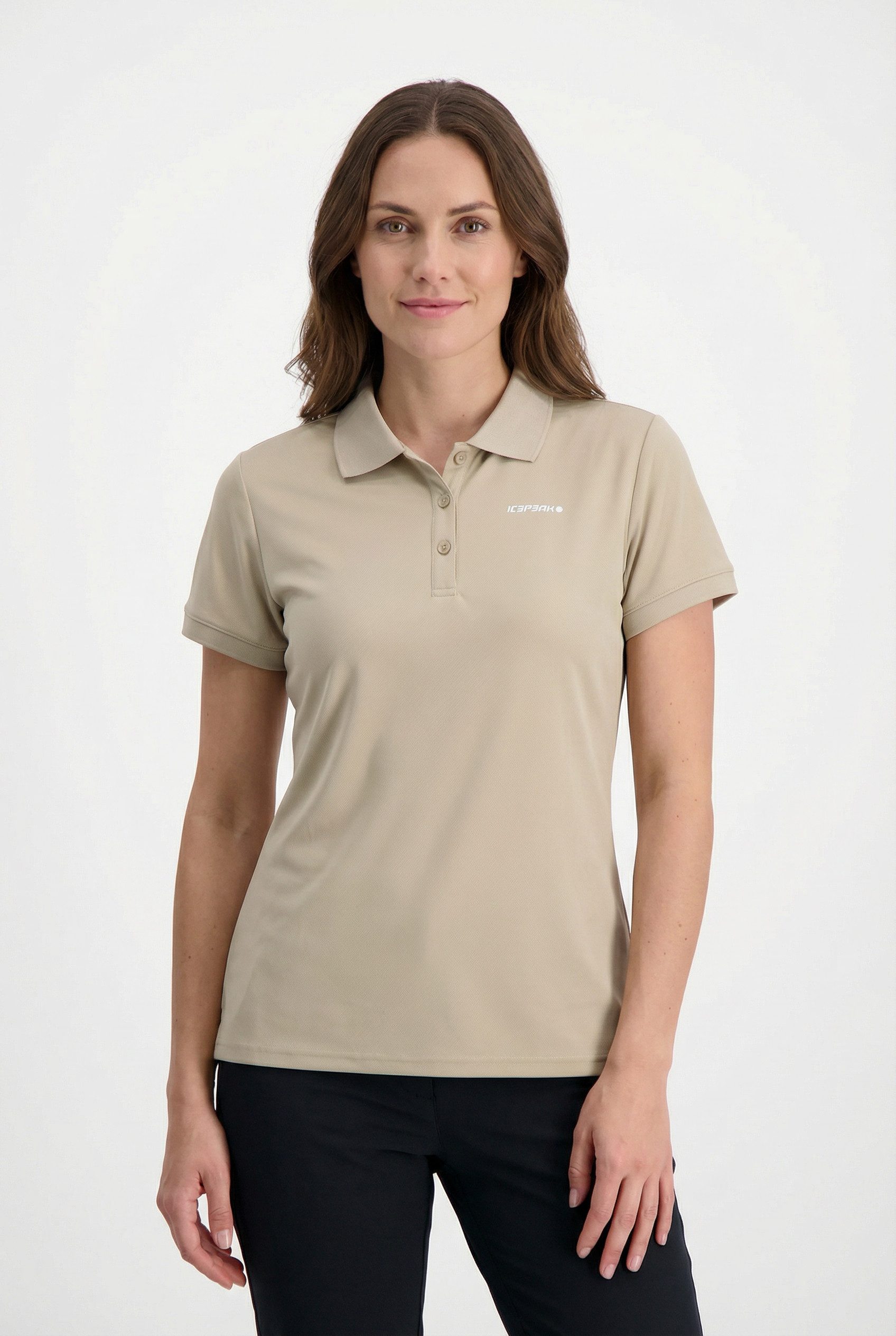 Icepeak Poloshirt BAYARD sportlicher Stil, aus Polyester, schnelltrocknend, pflegeleicht