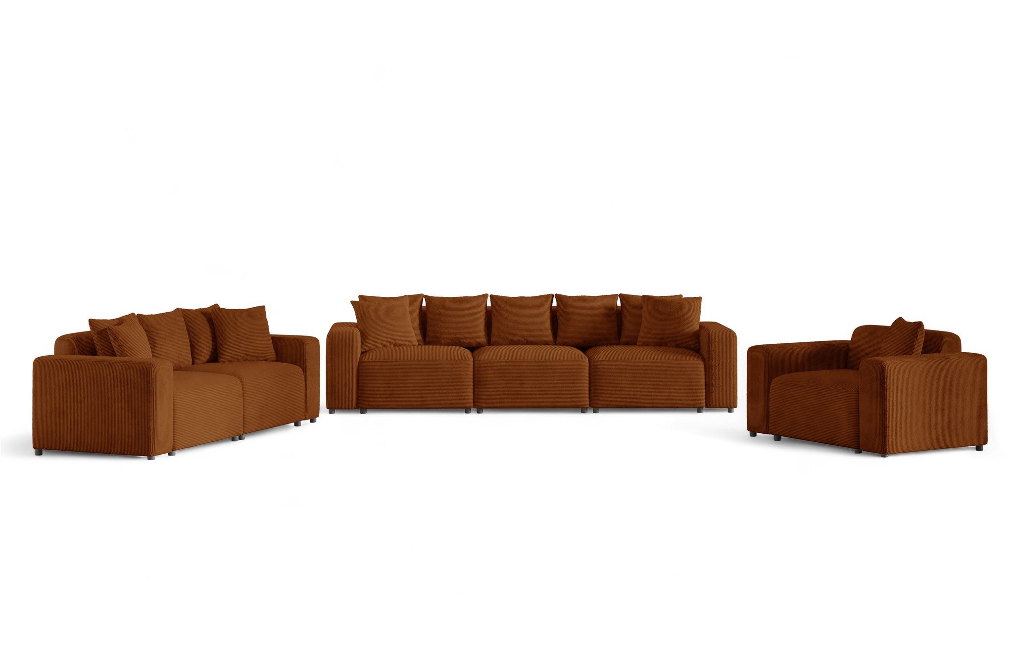 Fun Möbel Polstergarnitur Sofa-Set Designersofa MEGAN günstig online kaufen