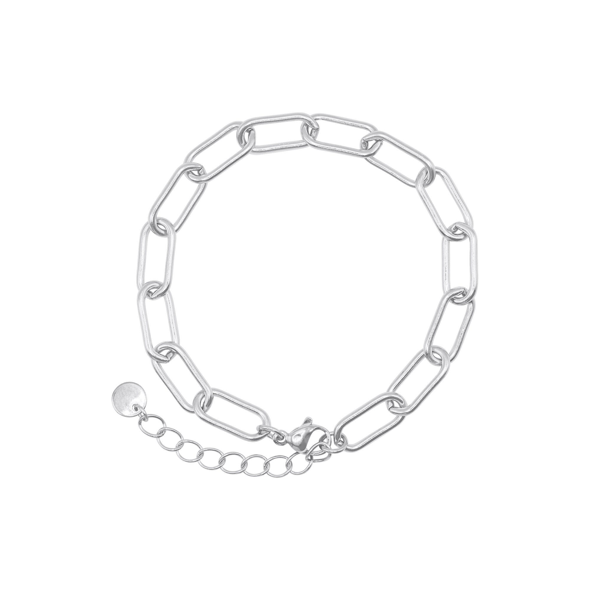 Armband Damian silberfarben poliert
