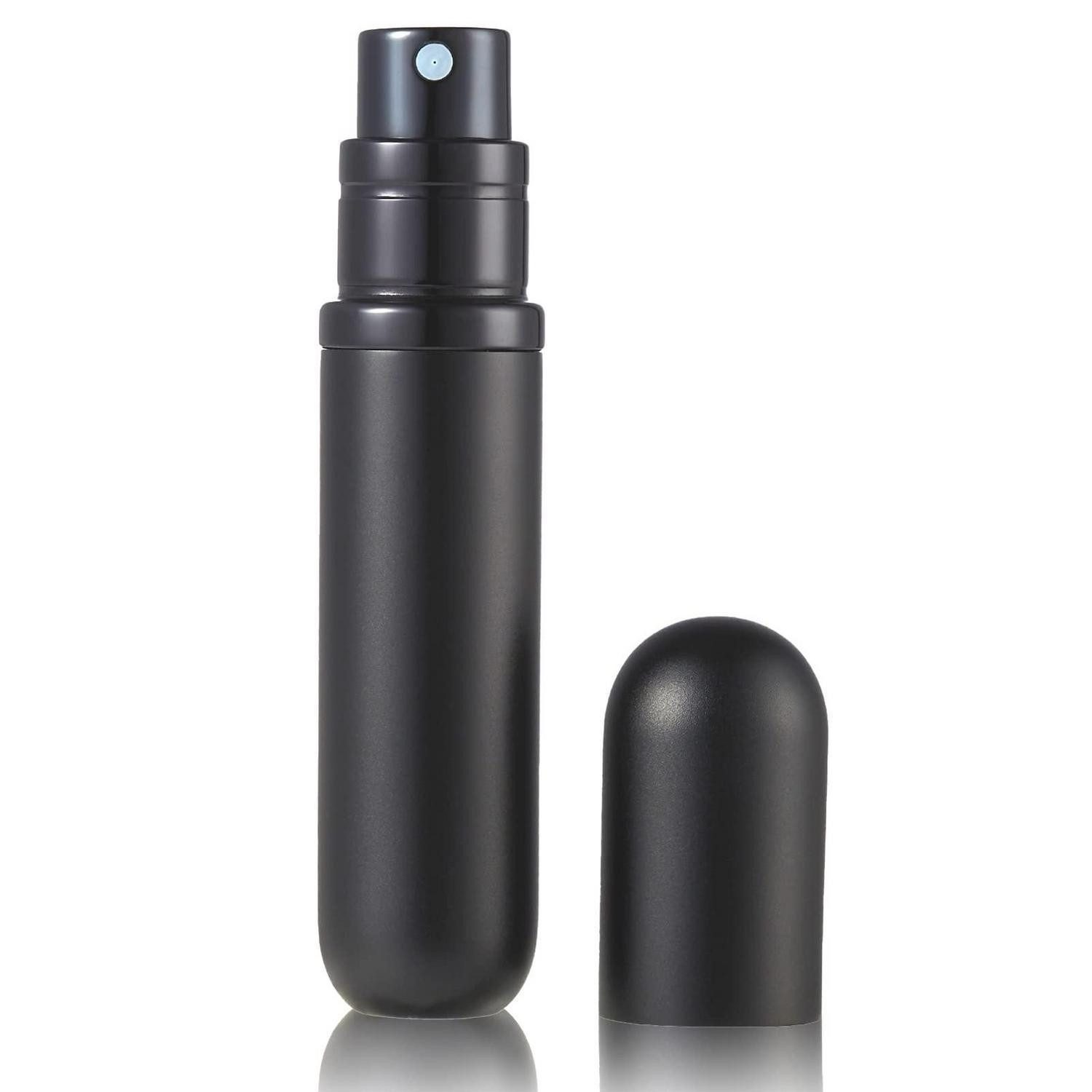 LuxusKollektion Sprühflasche Parfümzerstäuber leer 5ml Schwarz-02