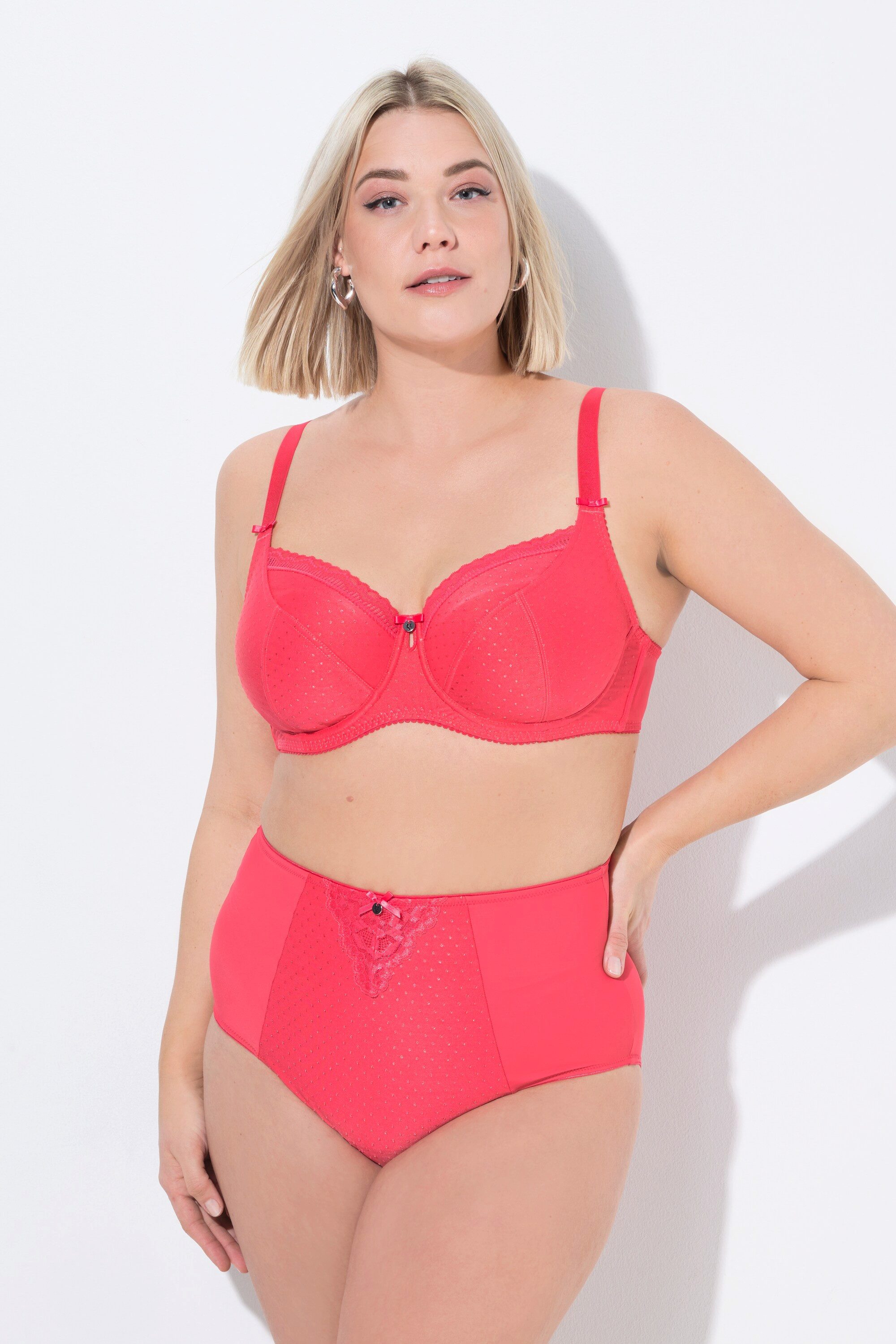 Miederhose Shaping-Taillenslip Spitzeneinsatz