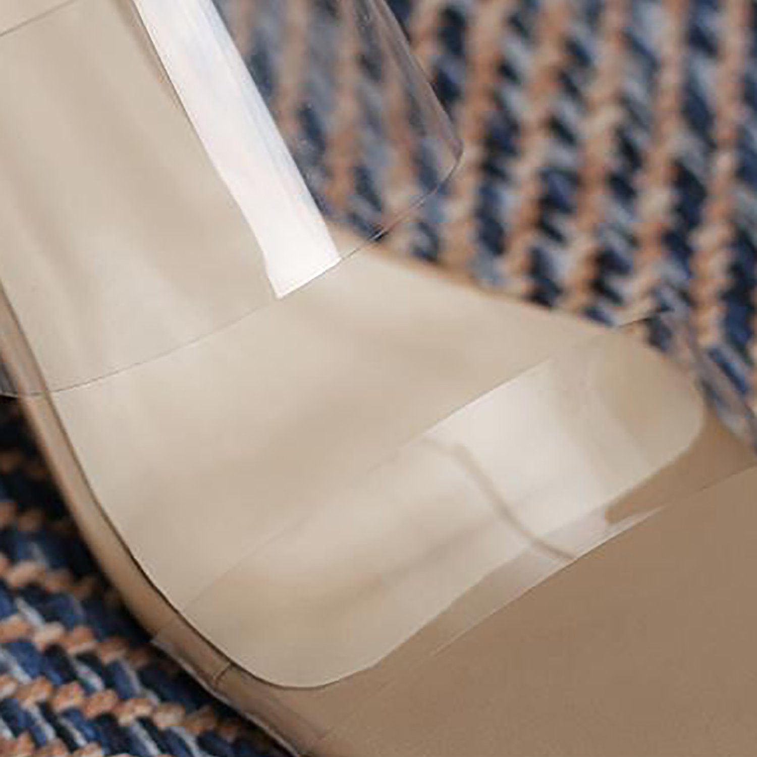 39 Transparent Daisred Sandale Slip-On Pantoletten Blockabsatz PVC Hausschuhe