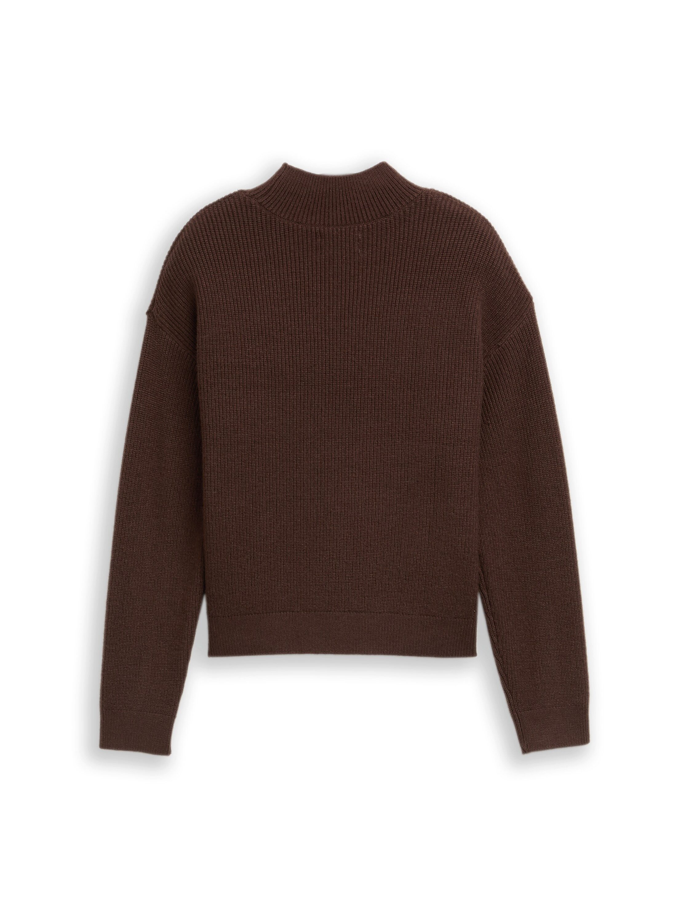 TOM TAILOR Strickpullover mit Rippbündchen