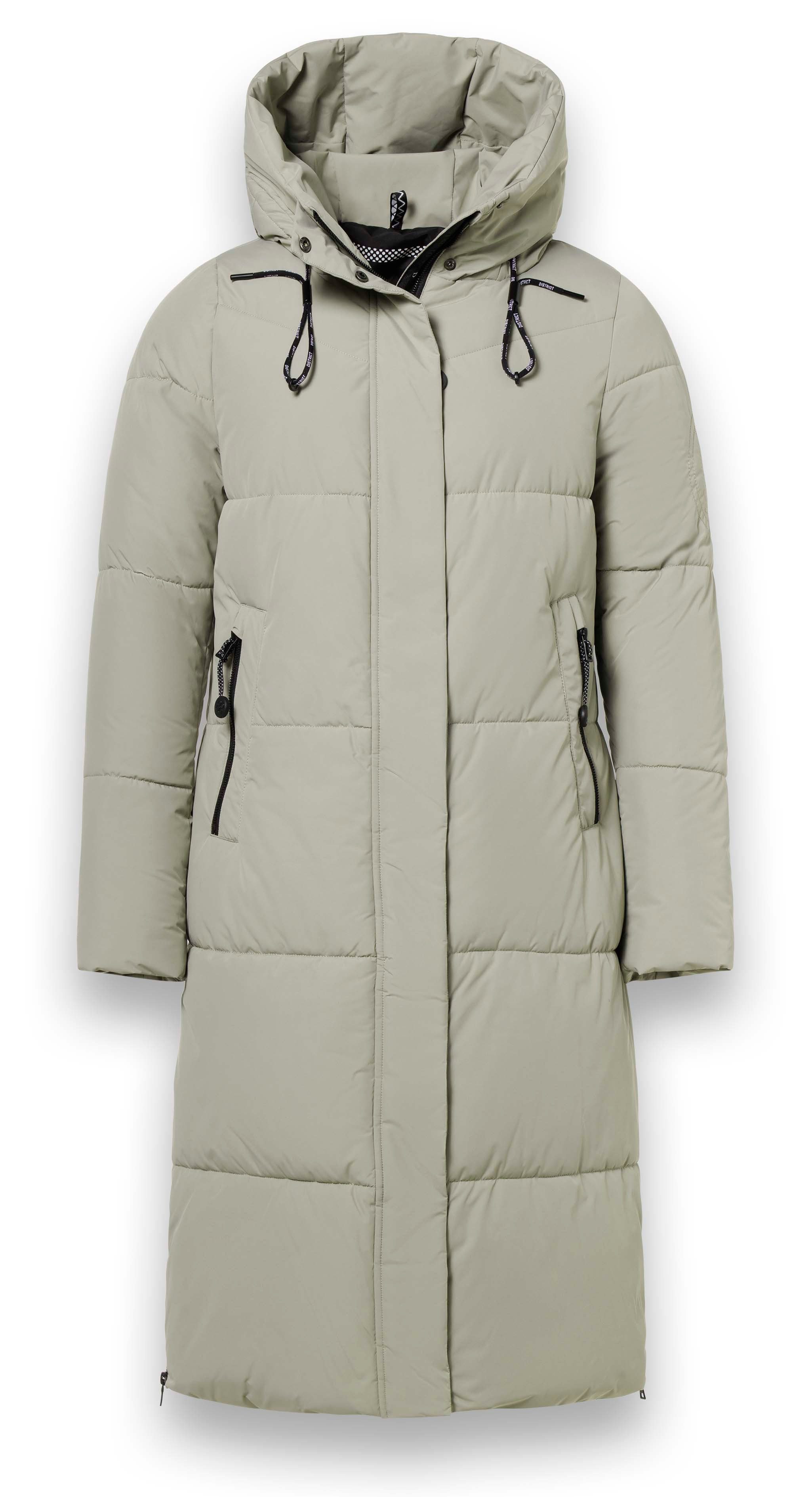 District Steppmantel Dumbbell (wasserabweisend) beige Damen