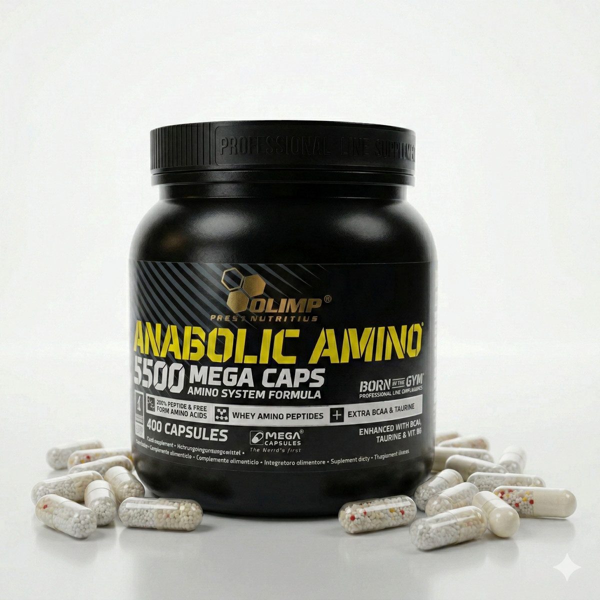 Olimp Olimp Amino 5500 Mega Caps Kapsel, 400 er