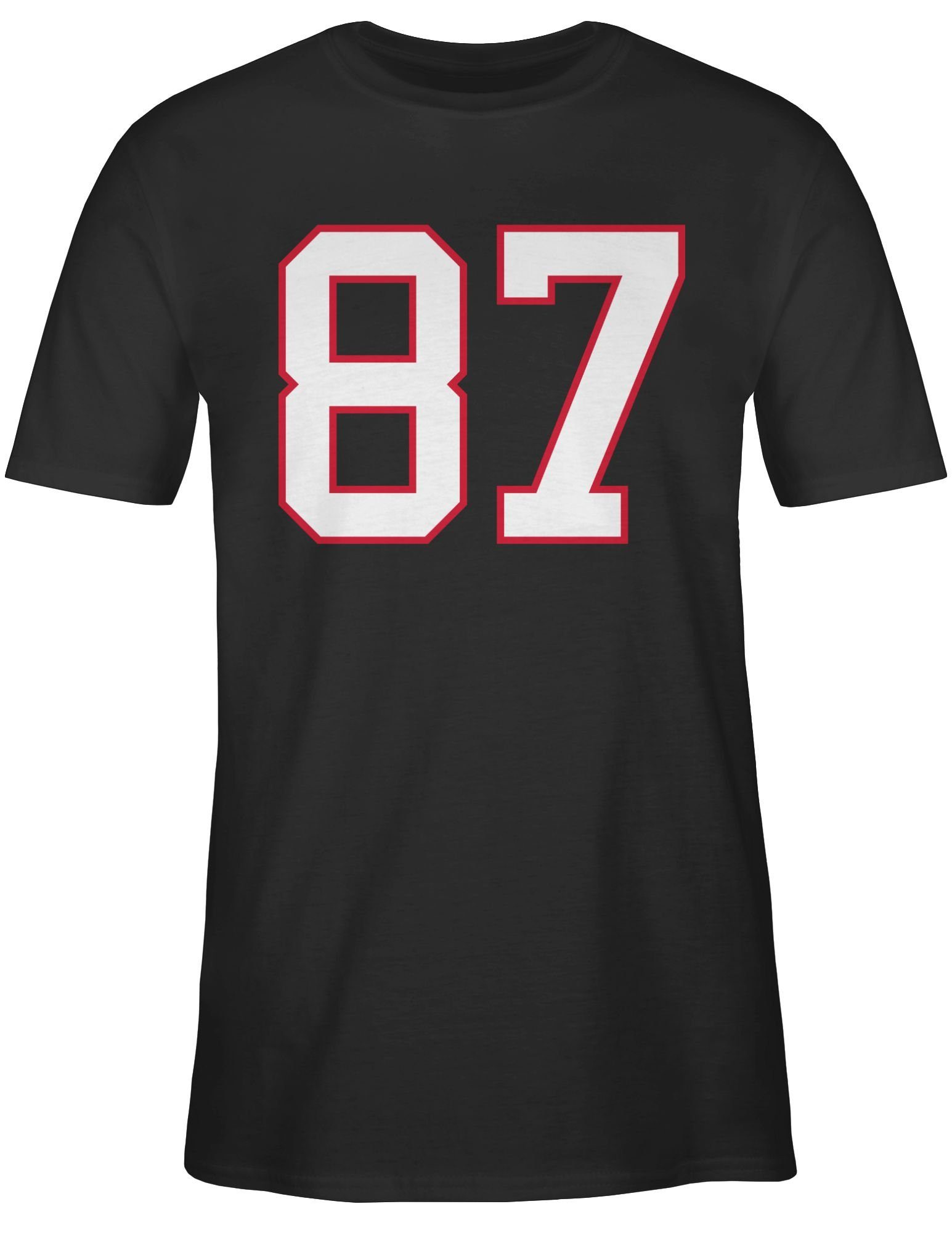 Shirtracer T-Shirt Football New England 87 American Football NFL