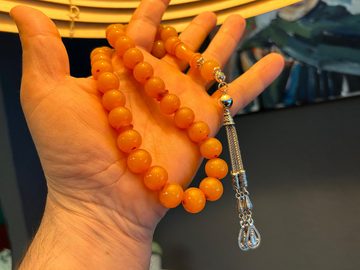 TesbihBid Kettenanhänger Bakalite Faturan 13 mm Sandalous (Bakalite Hand Made Sammlung, 33-tlg Tesbih Sandalous, 33-tlg., Misbaha islam Amber Subha Kehribar)