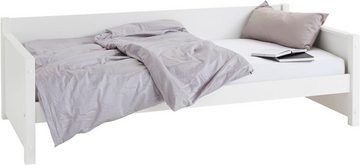 Lüttenhütt Daybett "TIPO " zertifiziertes Massivholz, Gästebett, platzsparend, Option für 2. Schlafgelegenheit