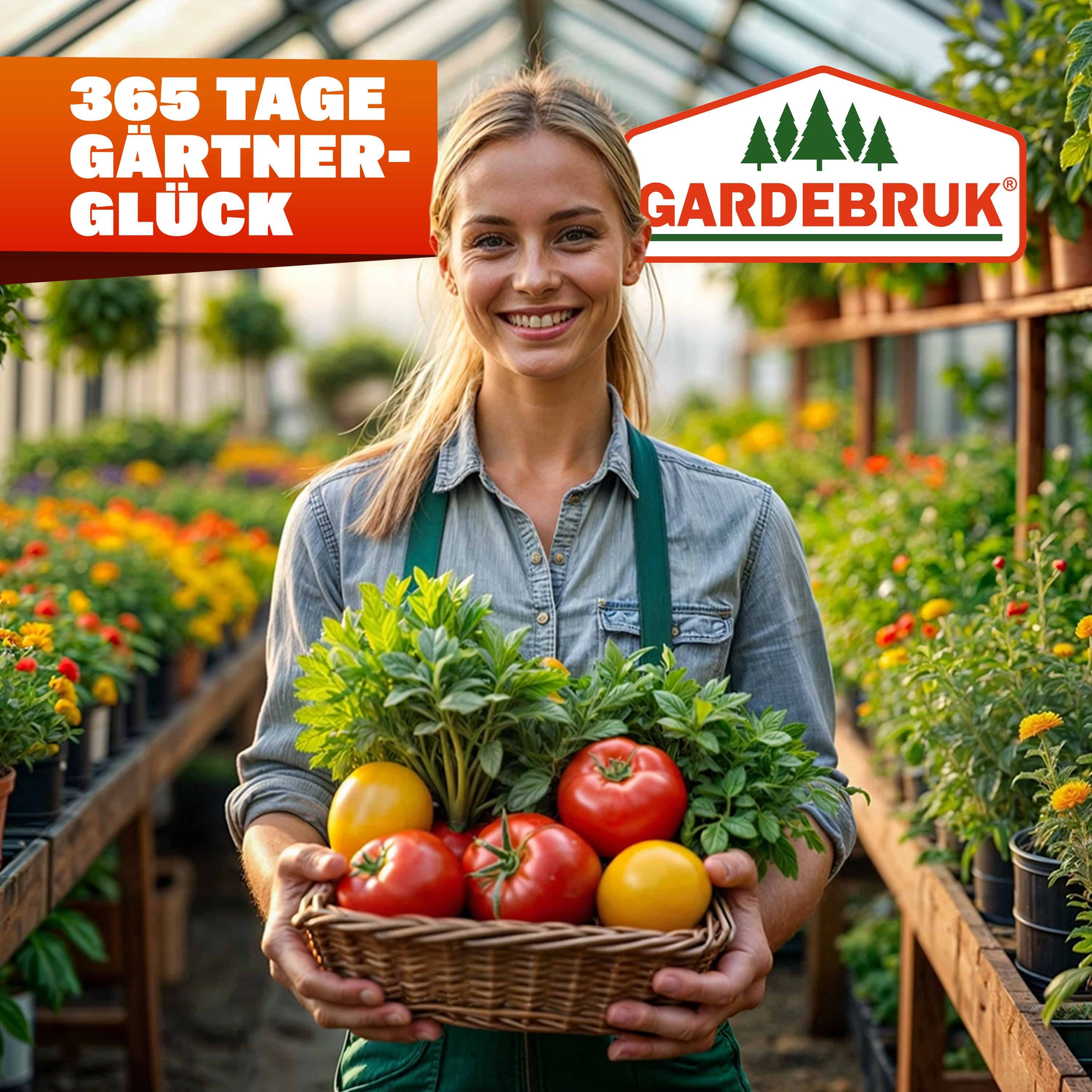 Gardebruk Gewächshaus, Aluminium 4,8m²...