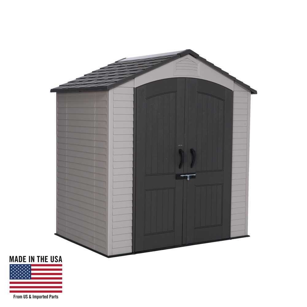 Lifetime Gerätehaus Starlet, BxT: 214,6x142,5 cm, Kunststoff, 143x214x228 cm