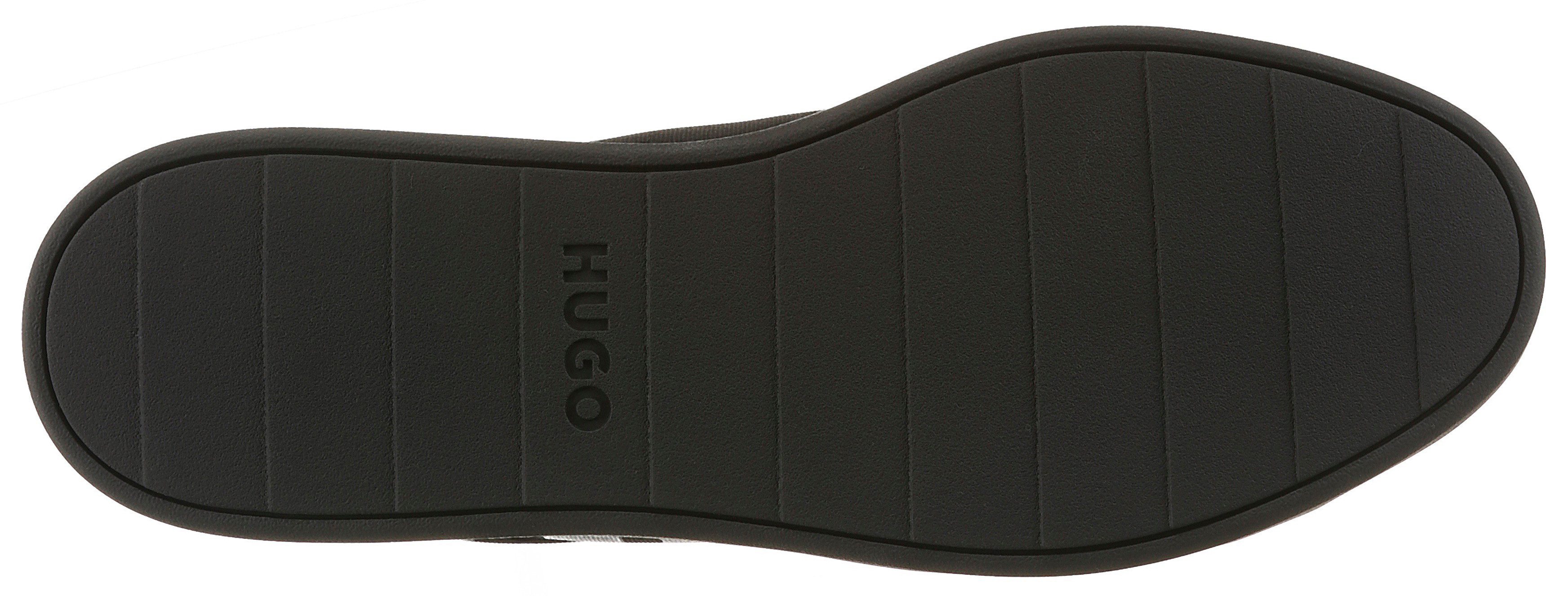 HUGO Lyde_tenn Sneaker Court Sneaker, Schnürschuh, Freizeitschuh mit Logoschriftzug