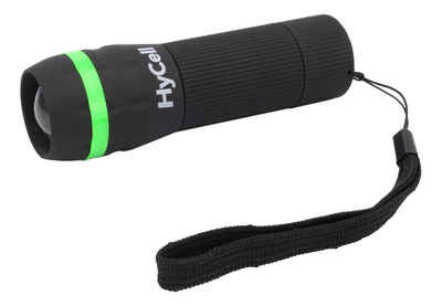 HyCell LED Taschenlampe Mini LED Taschenlampe zoombar & fokussierbar inkl. AAA Batterien