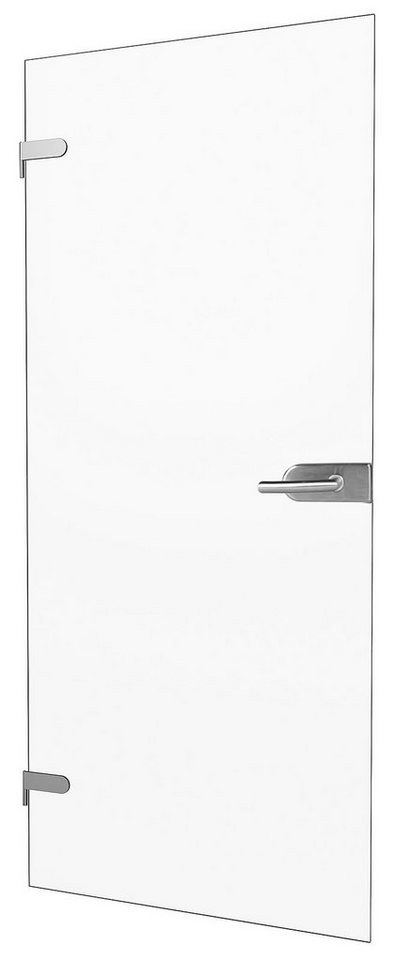 Thumbnail - inova wohnen Zimmertür 83,4 x 197,2 cm Klarglas Drehtür, inkl. Beschlagset nach Wahl