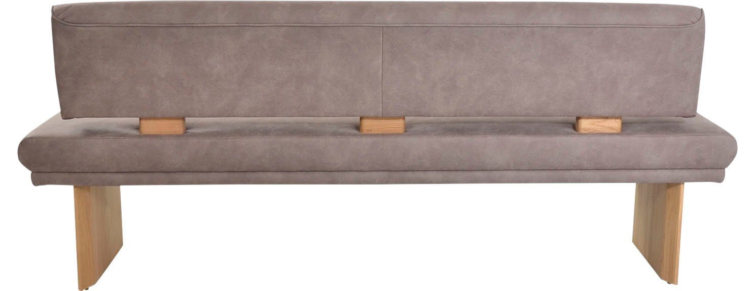 K+W Komfort & Wohnen Essbank Longbeach Polsterbank (1-St), Spitzkissenoptik im Sitz, wahlweise in der Breite 204cm oder 224cm