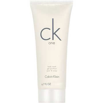 Eau de Parfum Calvin Klein CK One Eau de Toilette 50ml Shower Gel 100ml Geschenkset, 2-tlg., Unisex Geschenkset für Frauen und Männer frische Duftnote