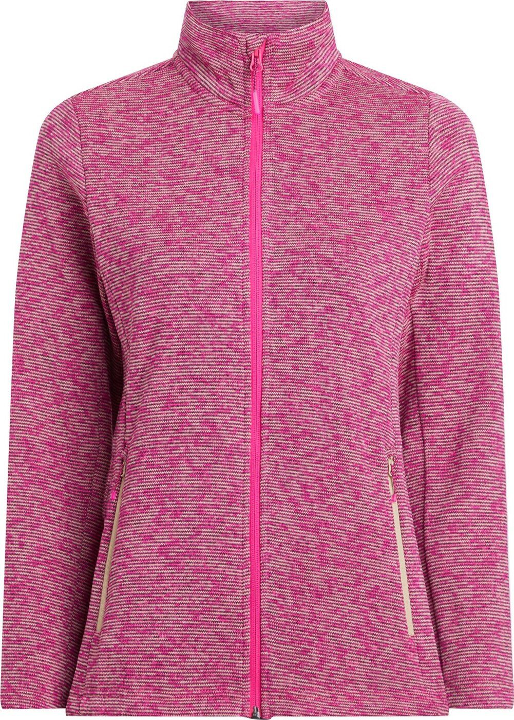 McKINLEY Strickjacke Da.-Fleece-Jacke Sammy FZ W MELANGE/ROSE