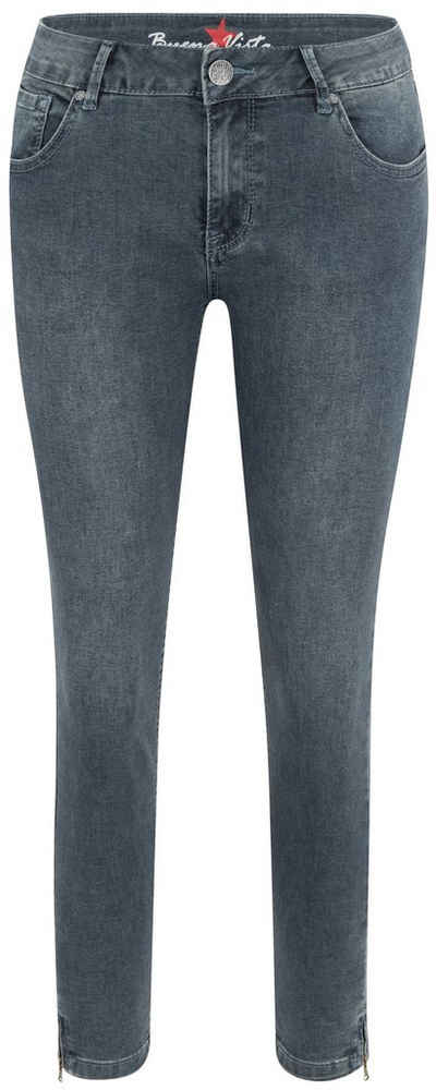 Buena Vista Stretch-Jeans BUENA VISTA ITALY V 7/8 shadow blue 2210 B5311 333.8216 - Stretch