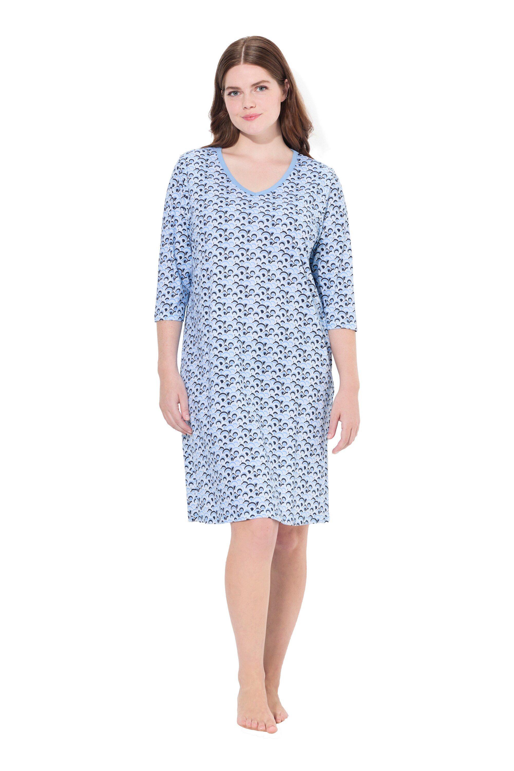 Ulla Popken Bigshirt Bigshirts 2er-Pack V-Ausschnitt günstig online kaufen