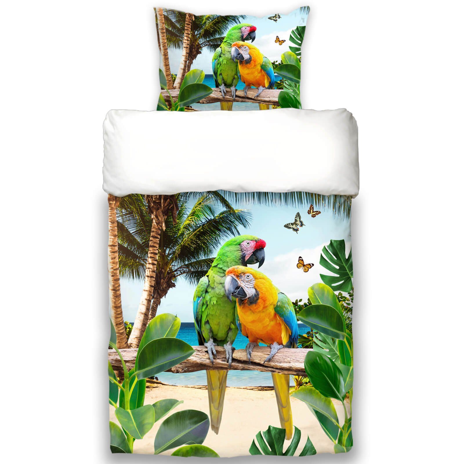 ESPiCO Bettwäsche Paradise Island, Renforcé, 2 günstig online kaufen