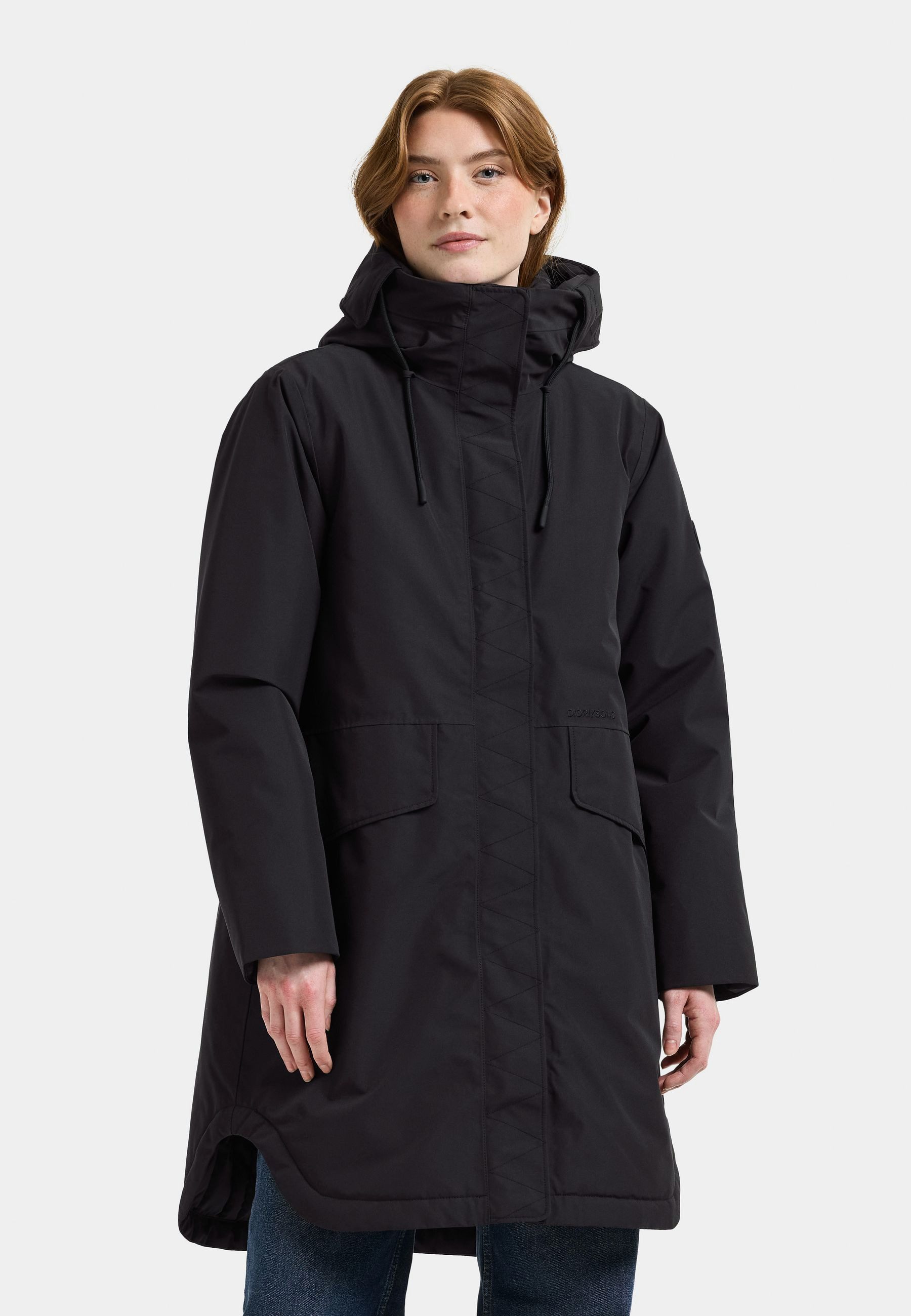 Didriksons Winterjacke Damen Winterparka Wasserdicht LILIAN mit Kapuze mit Taschen