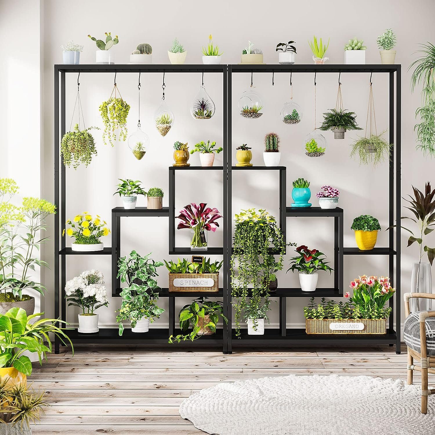 Tribesigns Blumenständer 5 Ebenen Pflanzenregal mit günstig online kaufen