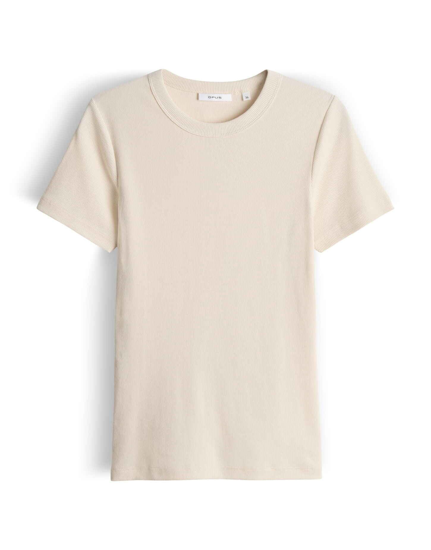 OPUS T-Shirt SAMUNA Feines Rippshirt Slim aus BCI Cotton Mix günstig online kaufen