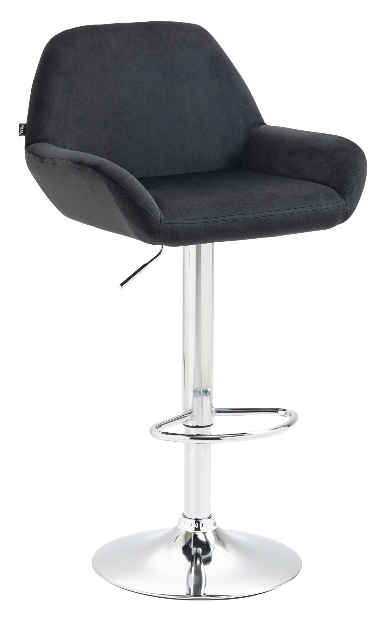 Barhocker Barhocker Braga Samt chrom