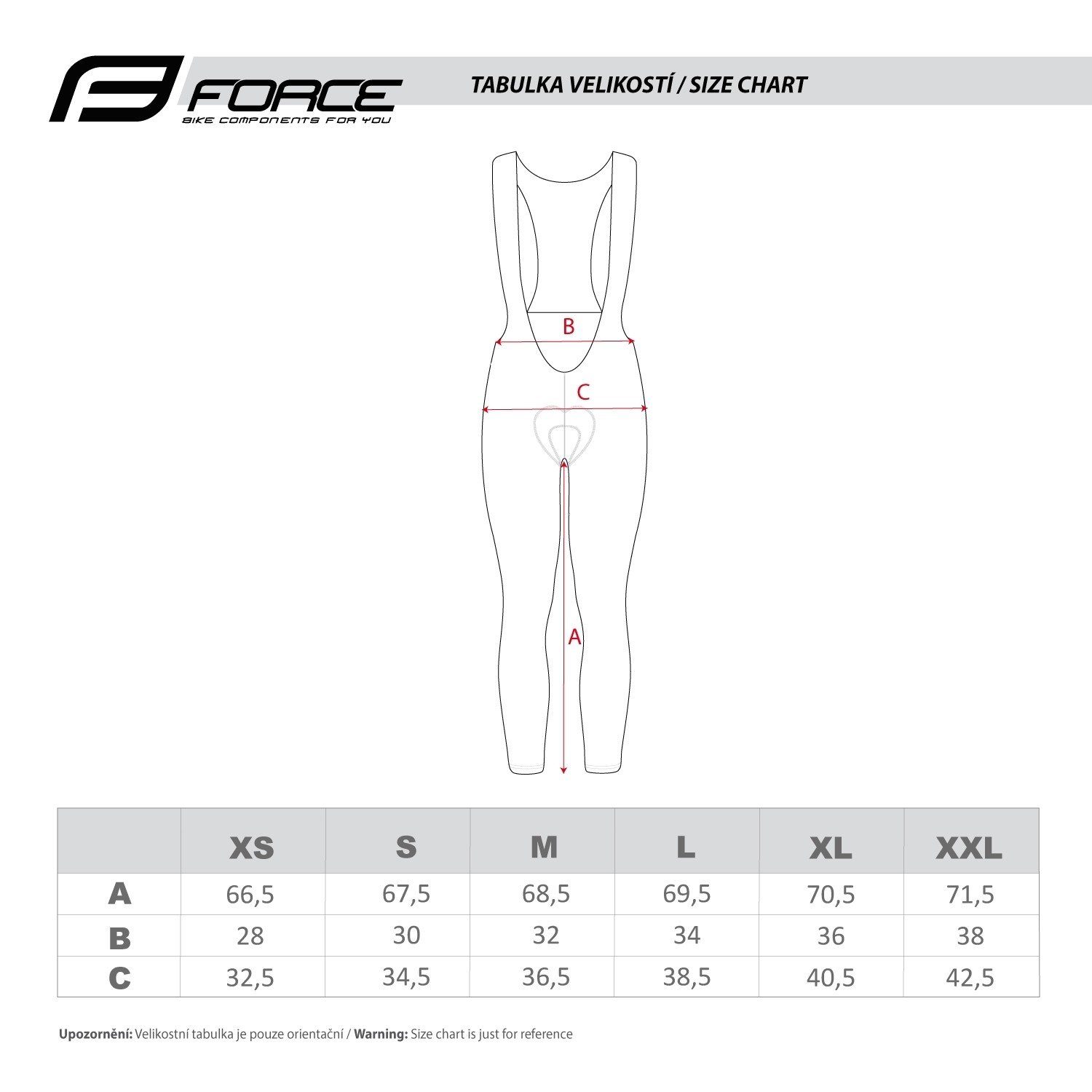 FORCE Fahrradhose Trägerhose REFLEX LINE LADY mit Pad 0 °C bis +10 °C %%%
