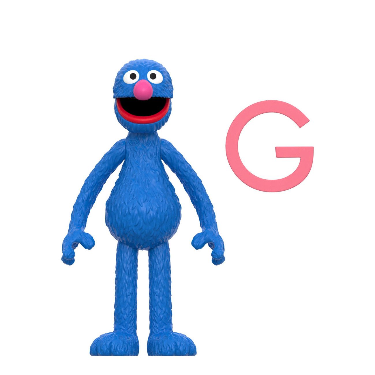 Super7 Actionfigur Sesamstraße ReAction Actionfigur Wave 05 Grover 10 cm