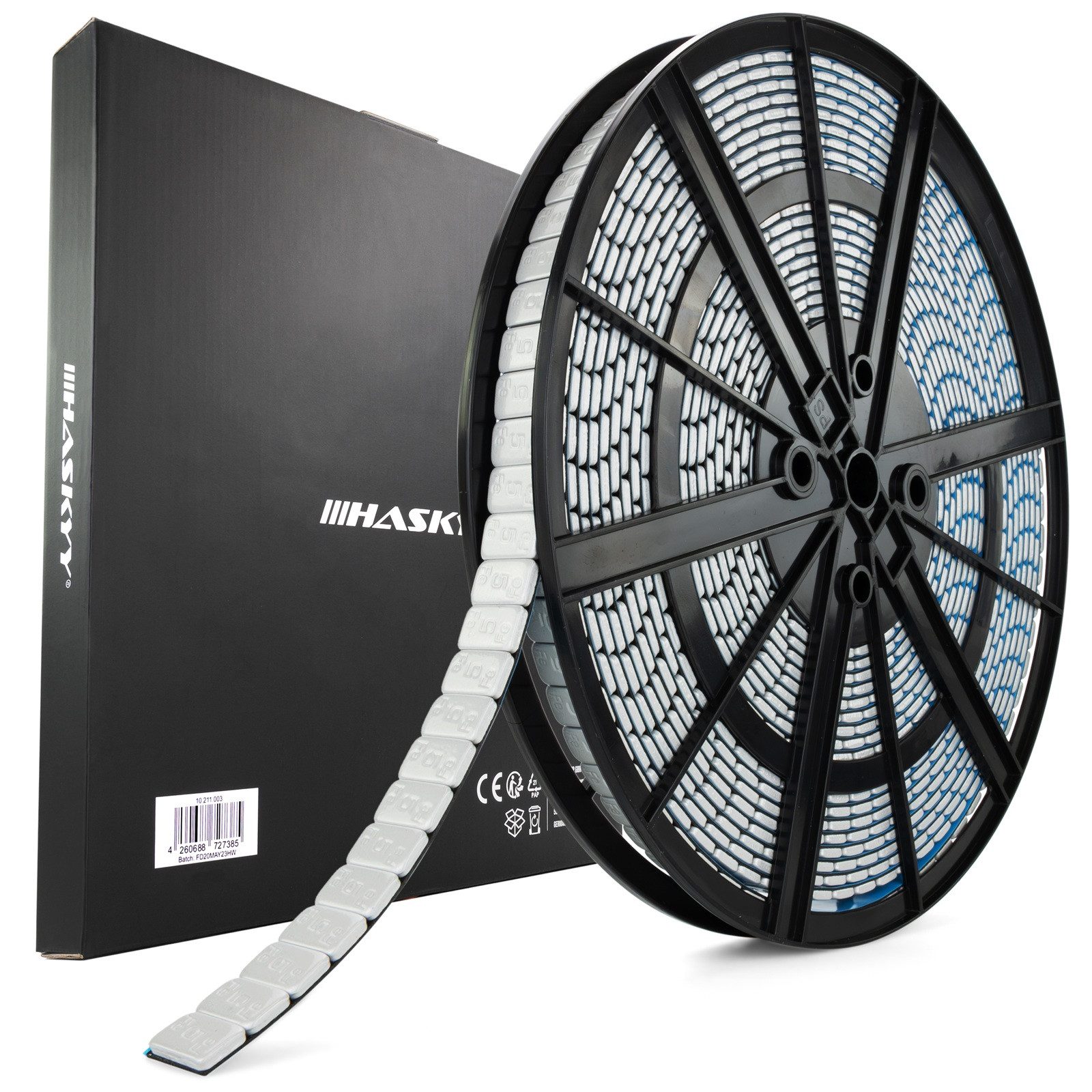 Reifenmontagemaschine Klebegewichte Silber Rolle 5 kg Auswuchtgewichte für Alufelgen