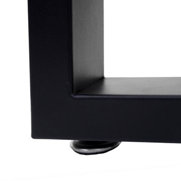 MCW Tischgestell MCW-H33-T (Set, 2-St., 2er), Industrial Design, Mit Fußbodenschoner, für Couchtische