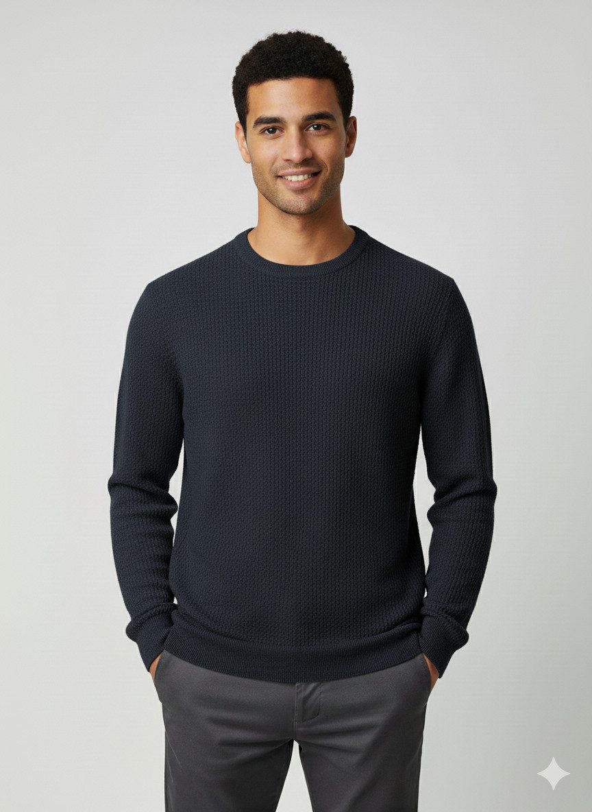 Selected Rundhalspullover SLHHENNY LS KNIT RELAXED günstig online kaufen