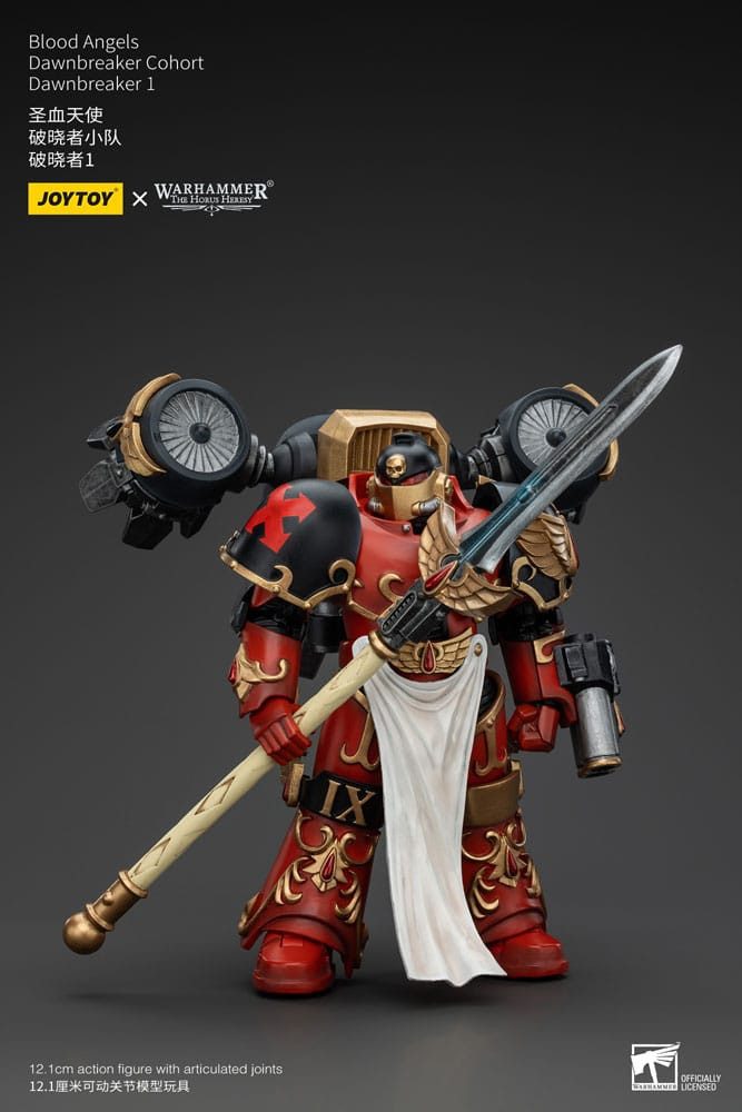 Joy Toy Actionfigur 1/18 Blood Angels Dawnbreaker Cohort Dawnbreaker 1 13 cm
