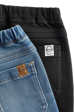 Next Schlupfjeans Superweiche Schlupf-Jeans mit Stretch, 2er-Pack (2-tlg)