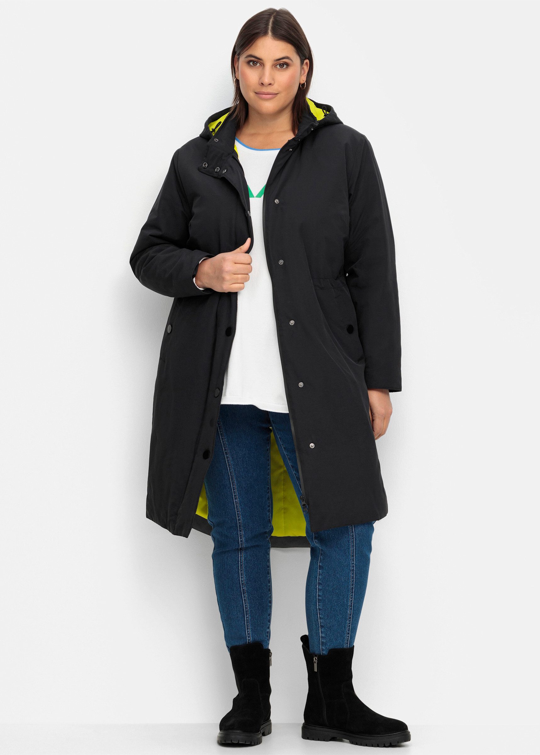 Sheego Langmantel Funktionsmantel günstig online kaufen