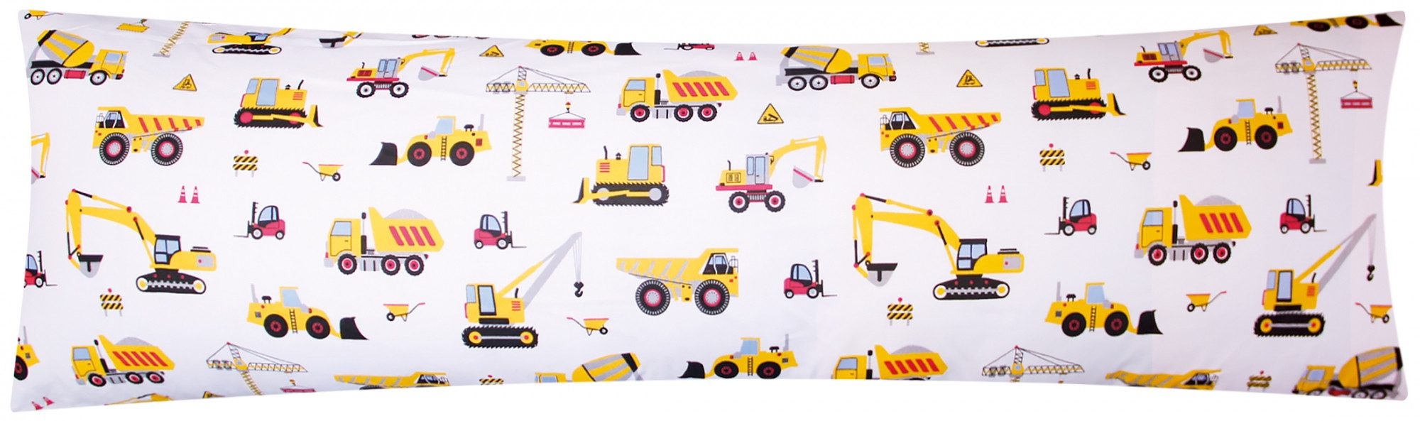 Heubergshop Seitenschläferkissenbezug, (1 Stück), 40x145cm Bagger Baufahrze günstig online kaufen
