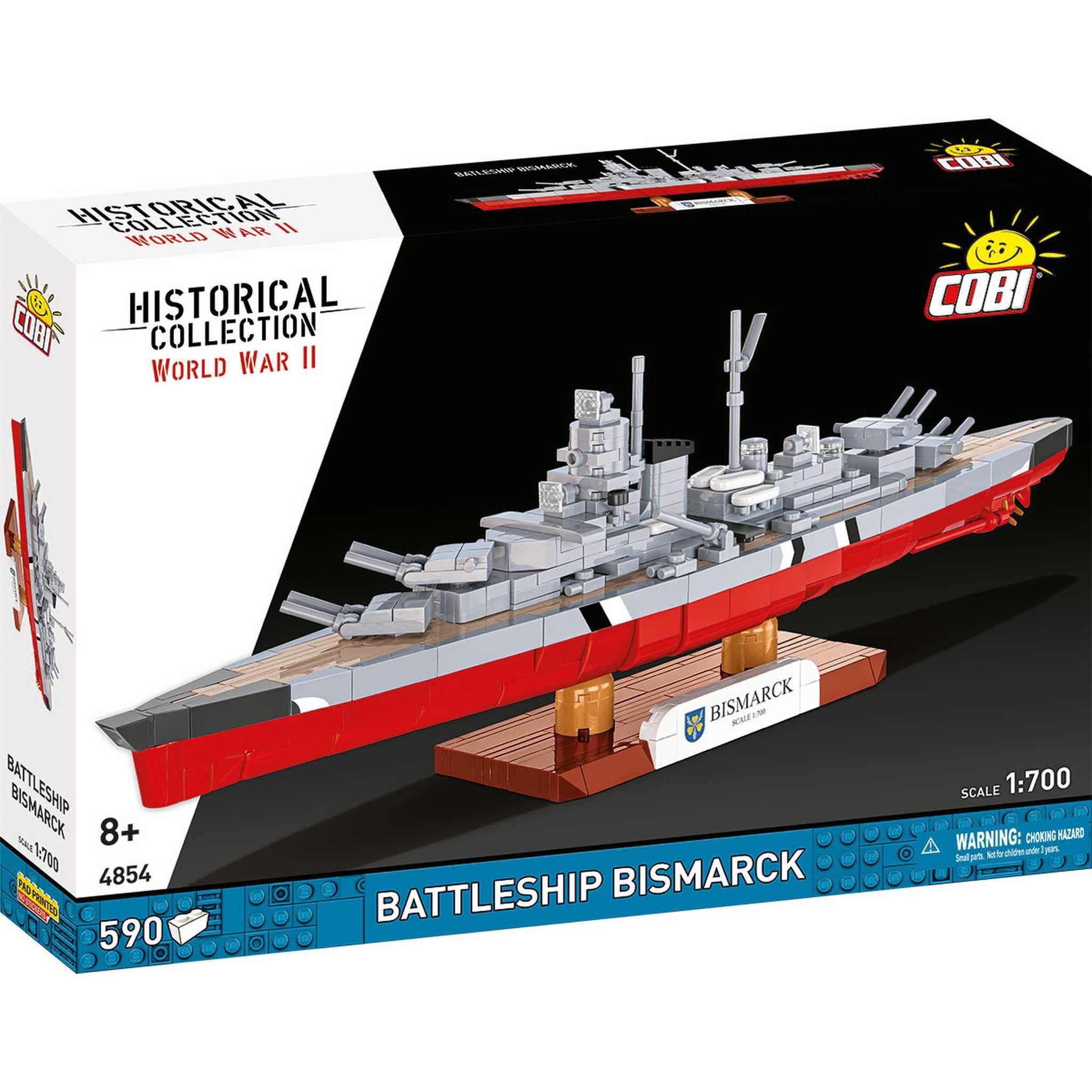 COBI CB-4854 - Schlachtschiff Bismarck (Cobi) Spielbausteine