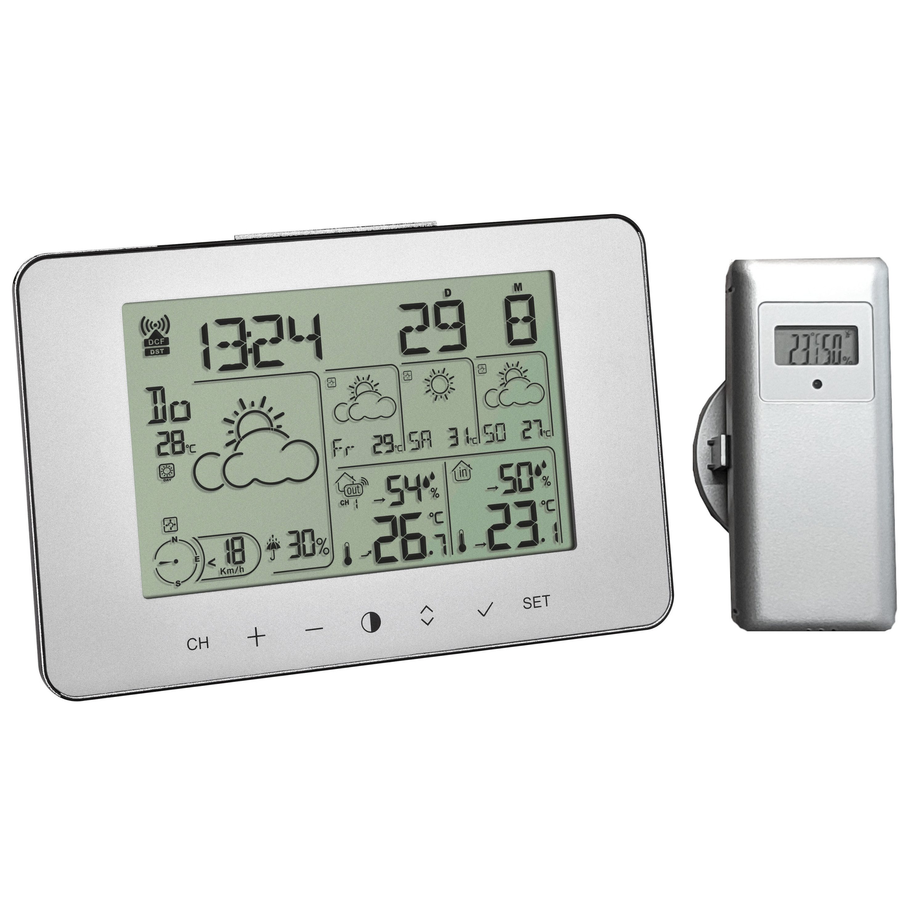 Funkwetterstation digital TFA 35.1156 Meteotime Primo mit Wettervorhersage