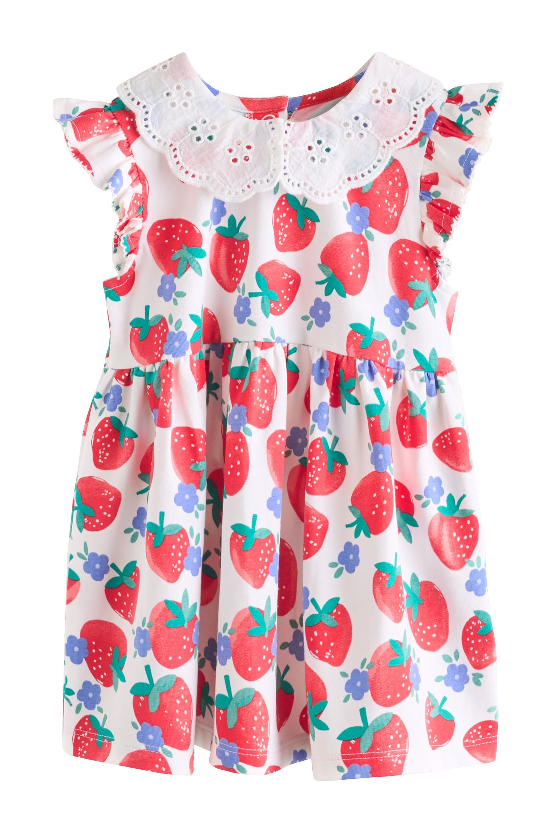 Next Blusenkleid Baby-Kurzarmkleid, 2er-Pack (2-tlg)