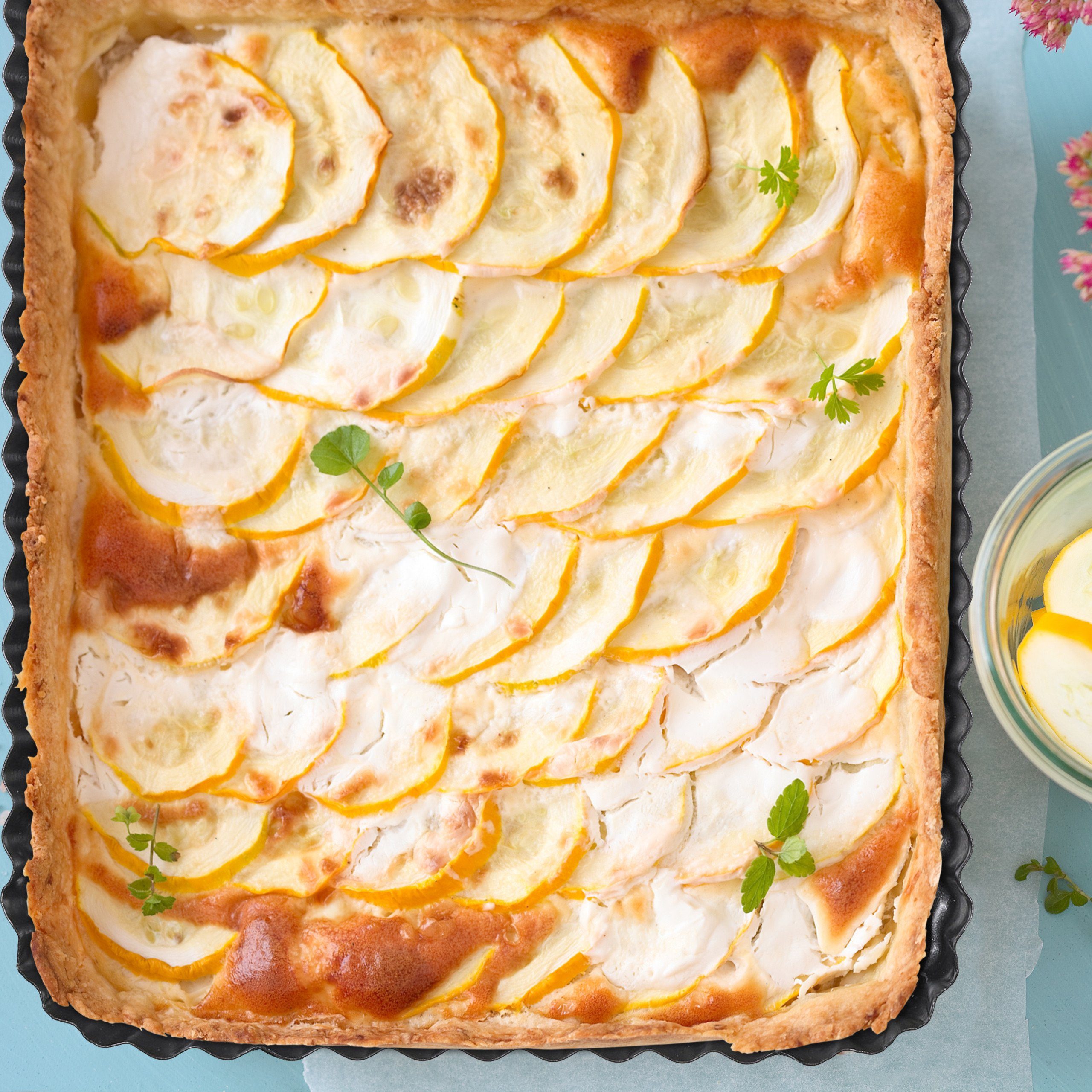 relaxdays Tarteform mit Hebeboden 2er Set