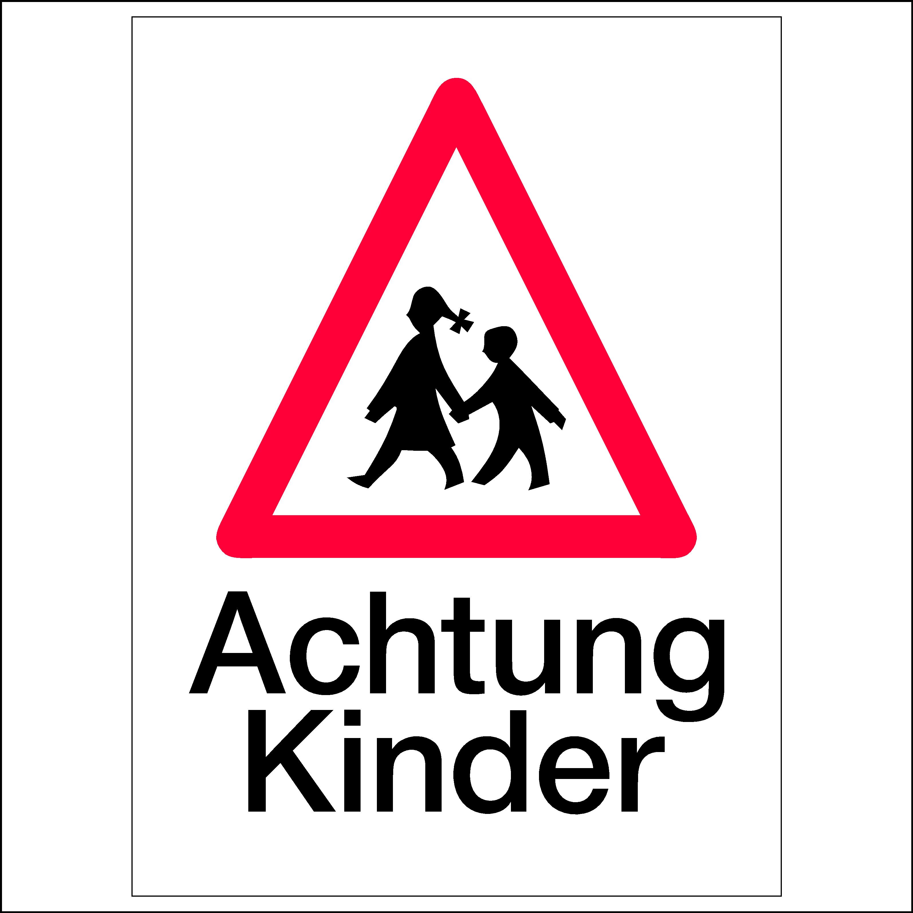 Wichelhaus Bild Achtung Kinder günstig online kaufen