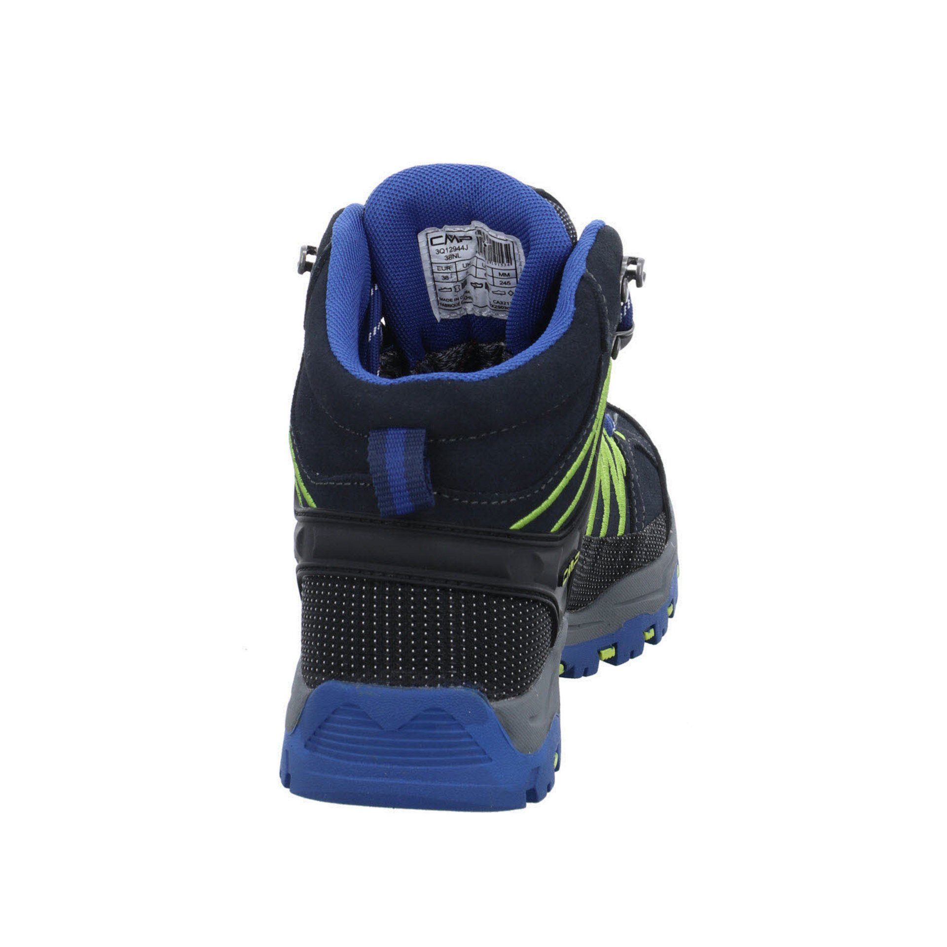 uni Veloursleder blue Mid Outdoorschuh Veloursleder Rigel elektrik CMP Outdoorschuh