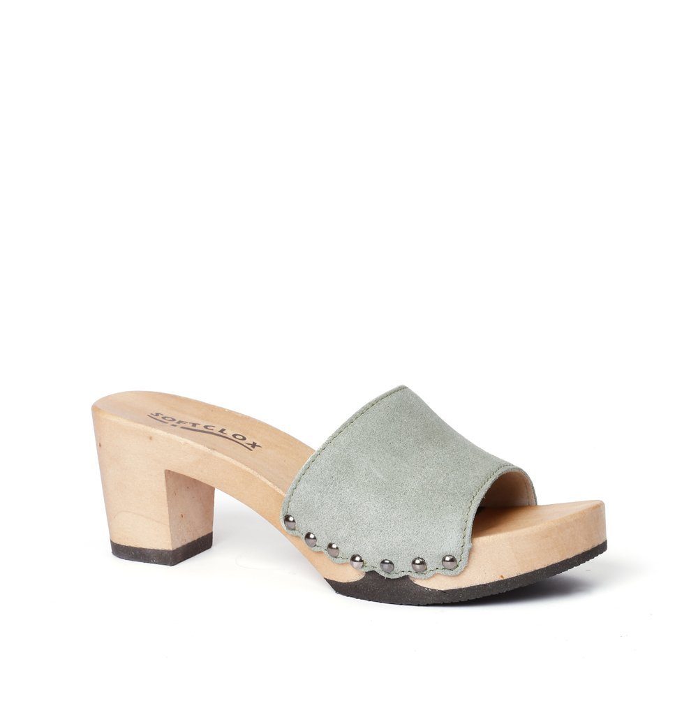 ROMY Kaschmir mint (hazelnut) Pantolette