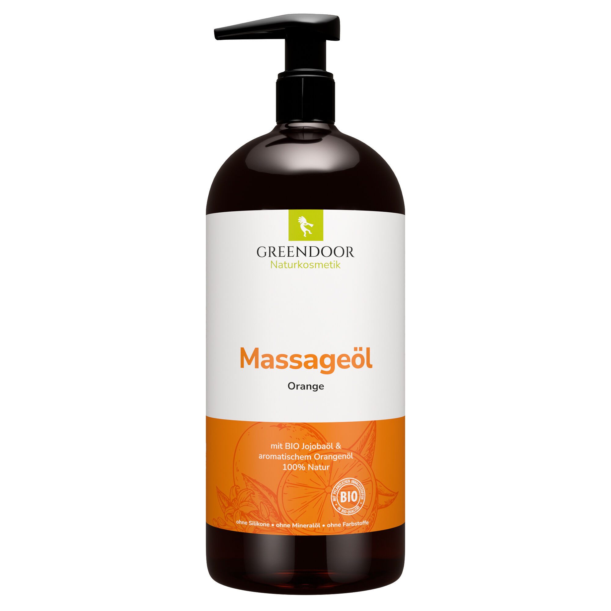 GREENDOOR Massageöl Massageöl XL Orange
