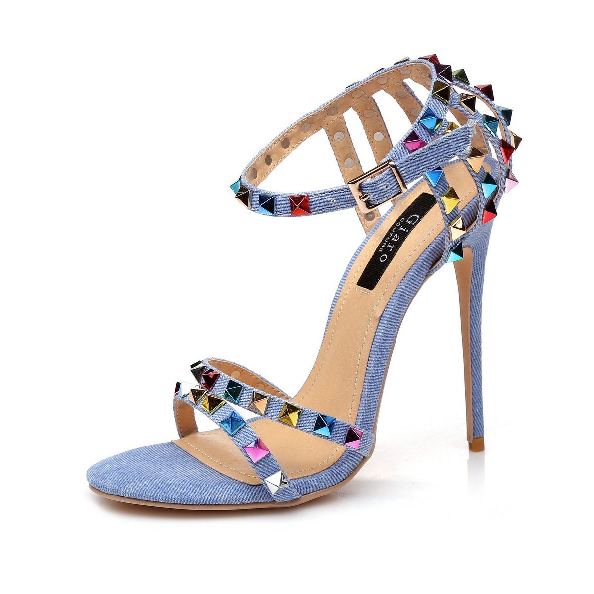 Santa Clara Denim/Multi Sandalette