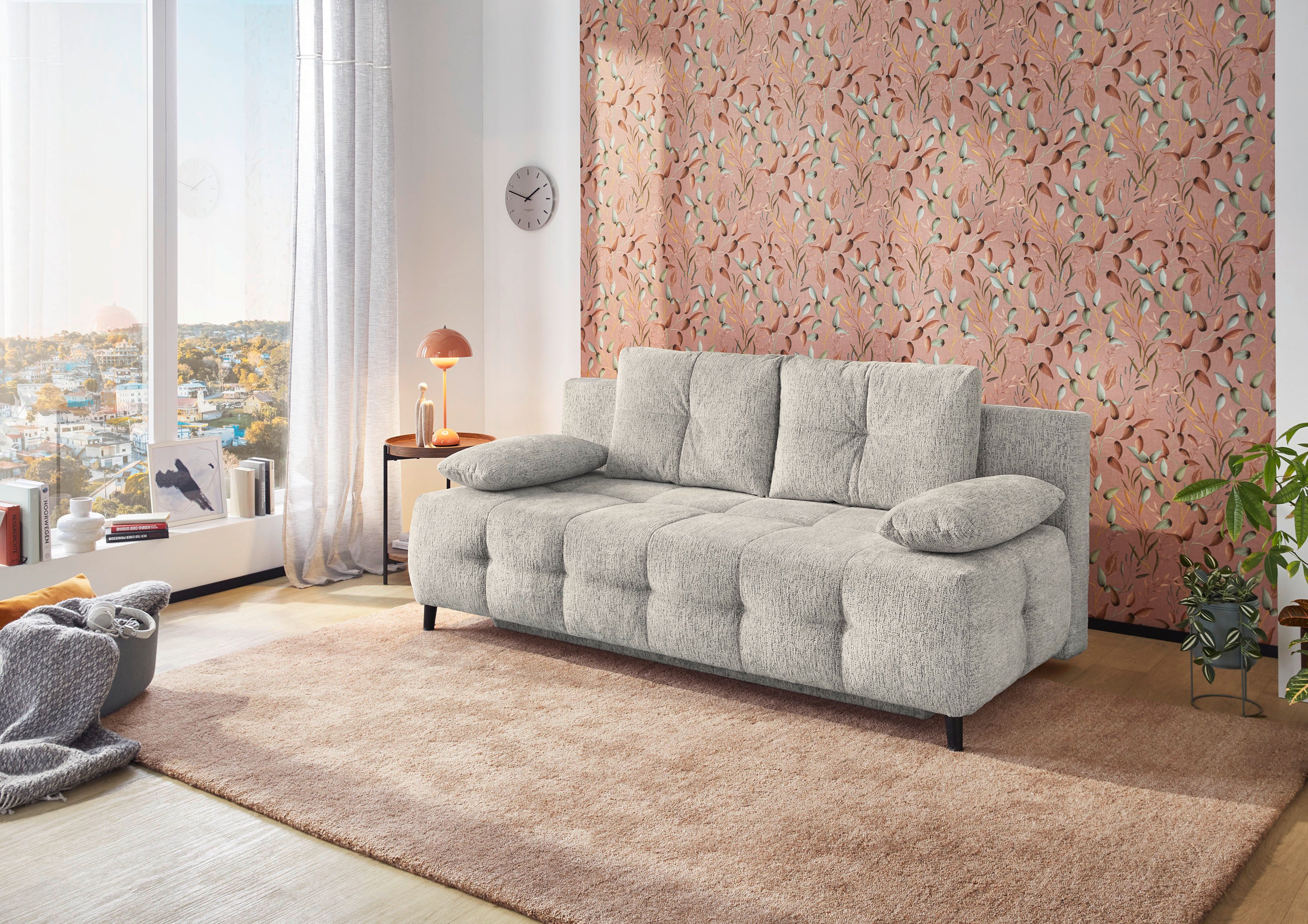 Jockenhöfer Gruppe Schlafsofa Phil, B: 207 cm, Liegefl. 150x200 cm, mit Bet günstig online kaufen